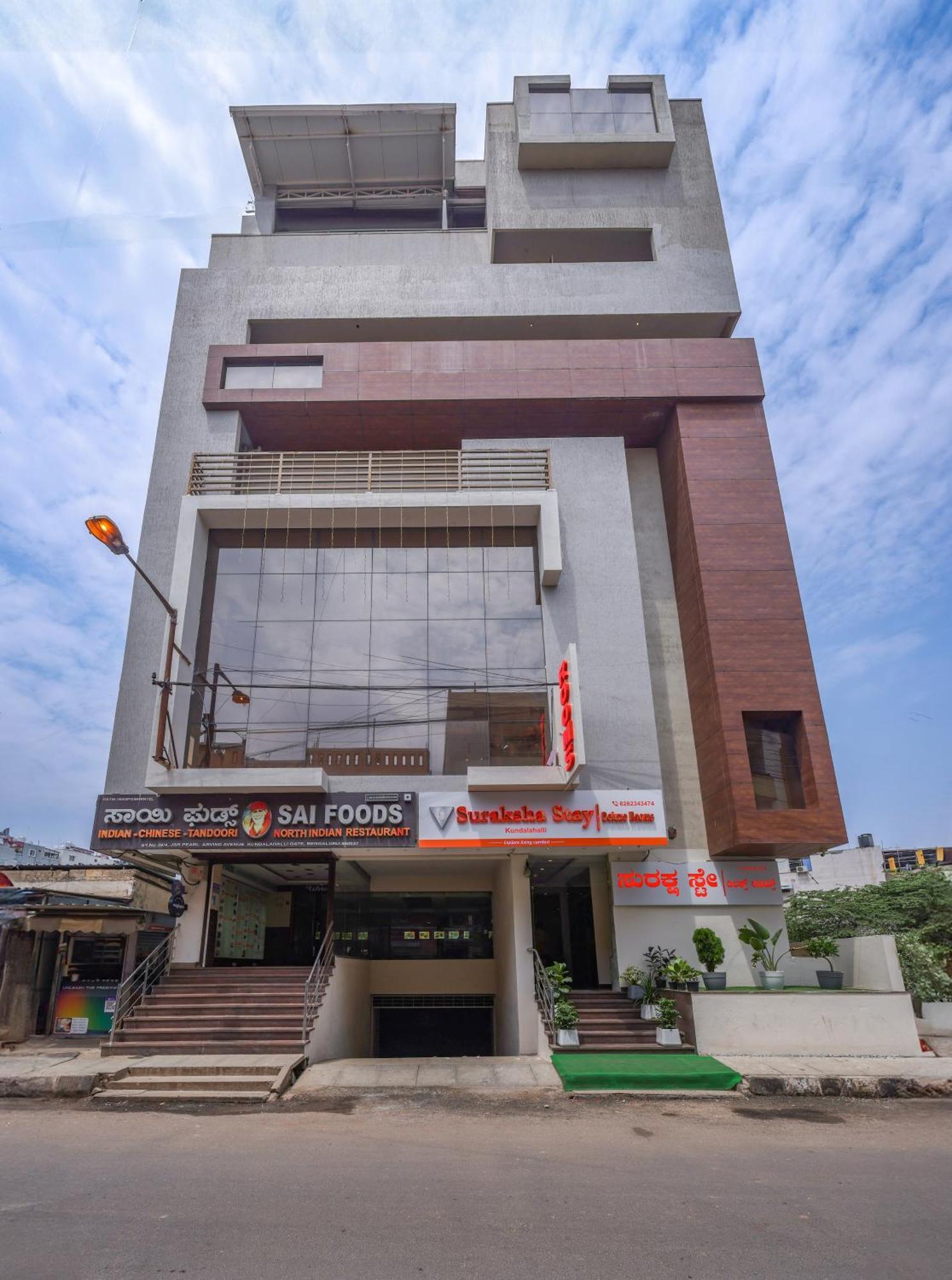 Suraksha Stay Kundalahalli Bangalore Bagian luar foto